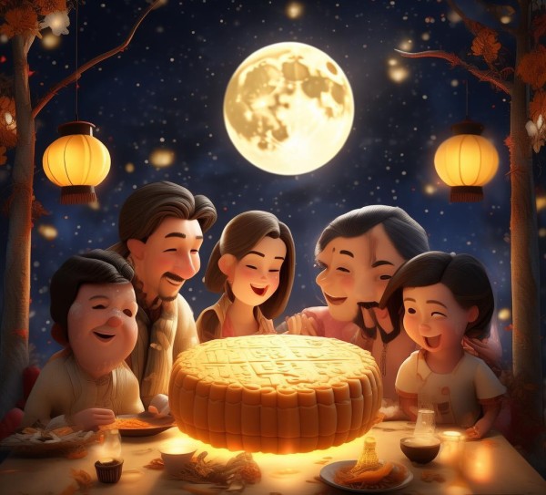 传递团圆与爱，中秋节宣传广告案例——让爱填满每个团圆时刻。